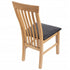 Swen Studio -  Dining Chairs 6 pcs Solid Oak Wood and Faux Leather